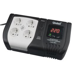 U-ARS-1000-1 Стабилизатор напряжения Uniel серии Standard Expert 1000 ВА