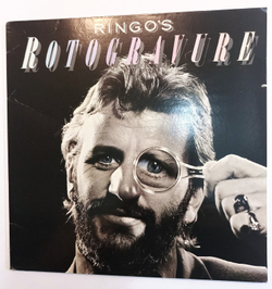Винтажная виниловая пластинка Ringo Starr Ringos Rotogravure (US 1976)