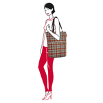 Сумка Сityshopper 2 glencheck red