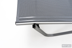 Шезлонг Hera алюминиевый, серый