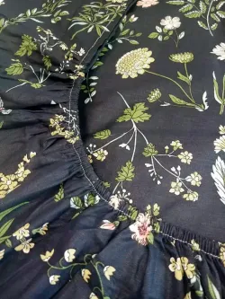 Постельное белье "Botany" евро наволочки 50х70 2шт Простынь на резинке 180х200 см Пододеяльник 200х215 см Сказка сатин