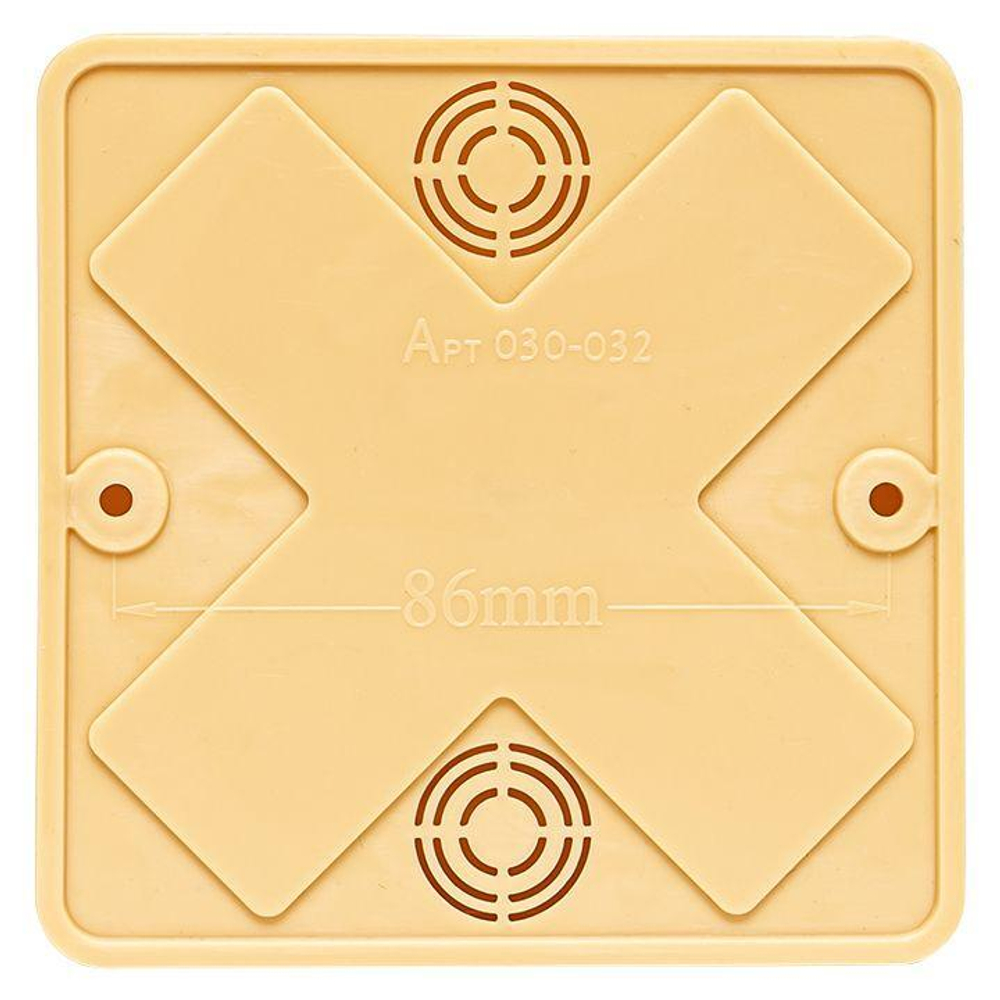 Коробка разветвительная КМР-030-032 100х100х28 свет. дерево PROxima EKF plc-kmr-030-032-s