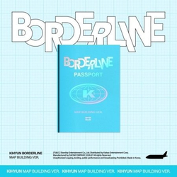 Альбом KIHYUN - BORDERLINE EP Album MAP BUILDING (LIMITED) Version