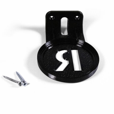 Настенный кронштейн-полка для Яндекс станций (Алиса) Лайт (первое поколение) 3D печать, черный