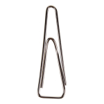 Скрепки треугольные 31мм 100 шт в картонной коробке