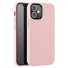 Силиконовый чехол Hoco “Pure series” для iPhone 12 Mini (Розовый)