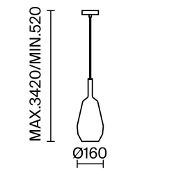 Подвесной светильник Maytoni MOD271PL-01B7