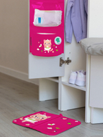 Кармашки для детского сада, на липучке. Кошечка балерина