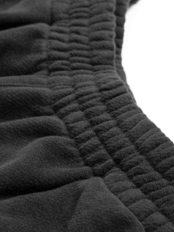 Брюки Logo джоггеры темно-серые - фото 4