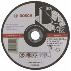 Отрезной круг INOX 180X2 ММ Bosch 2608600095