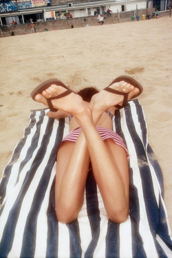 ZARA X HAVAIANAS ® САНДАЛИИ, КОРИЧНЕВЫЙ