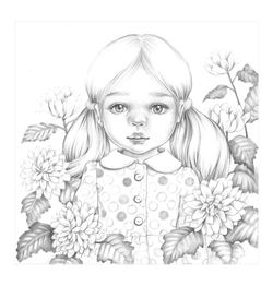 Painting You in Memory. Coloring Book