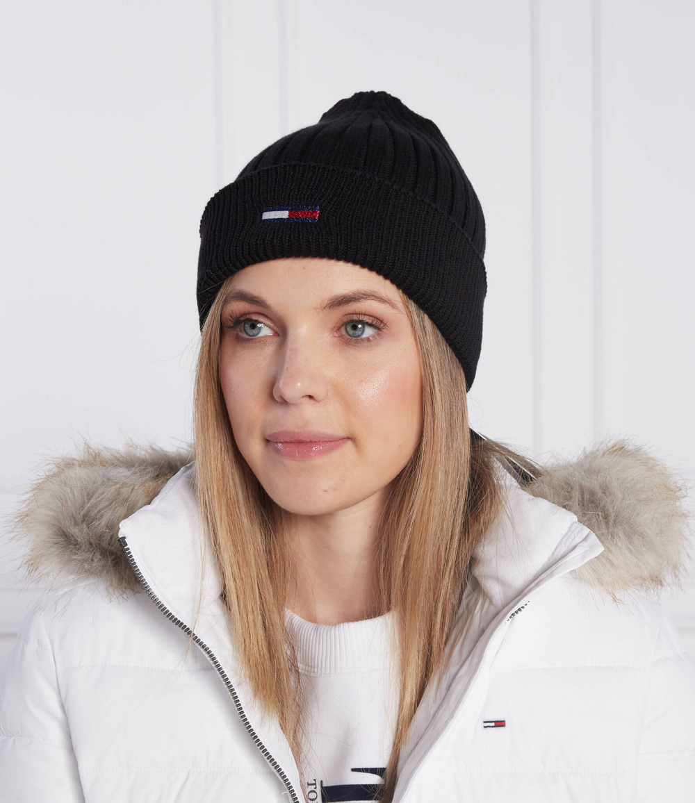 шапка Tommy Jeans - черный(AW0AW12628)