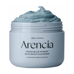 Очищающее средство с глиной и экстрактом иссопа Arencia Fresh Blue Hyssop Rice Mochi Cleanser, 120 мл