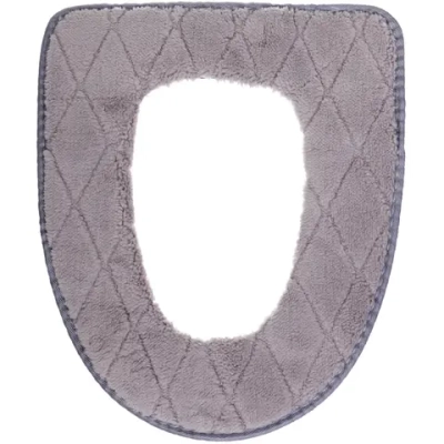 Чехол для сиденья унитаза «Homely» серый