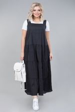 Сарафан 1251 серый Novita (Акция)