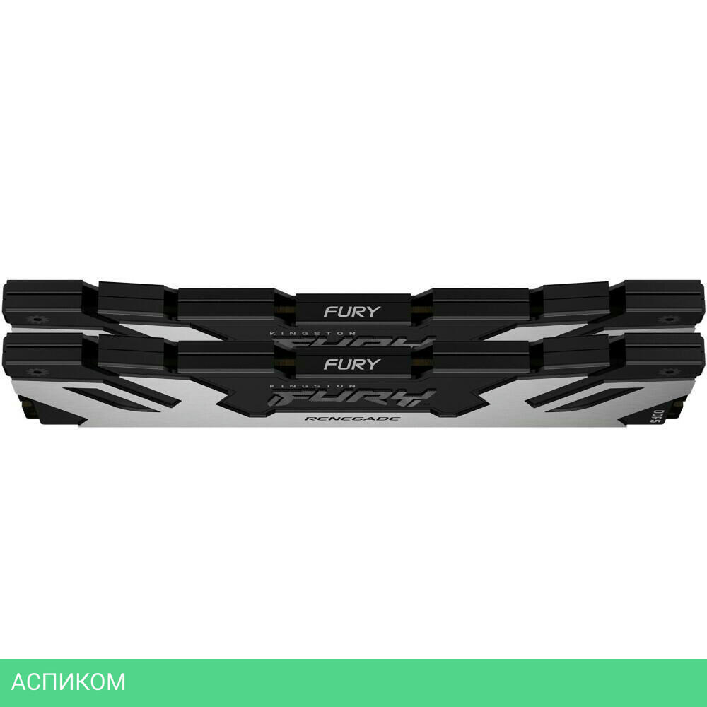 Оперативная память Kingston Fury Renegade Silver/Black 32GB DDR5 XMP (KF572C38RSK2-32)