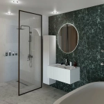 Тумба с раковиной LA FENICE TERRA Bianca 100 белая
