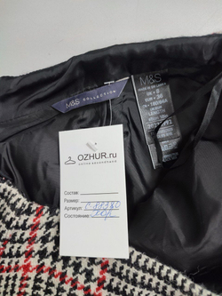 Юбка Marks & Spencer с шерстью 42 размер