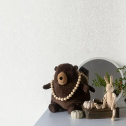 Обои флизелиновые 1.06. ASOZN-14, светло-серые, глянцевые однотонные без подгона, для кухни, гостиной, коридора, спальни, детской