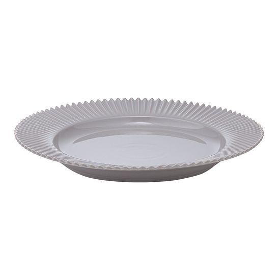 Набор из двух тарелок темно-серого цвета из коллекции edge, 21 см