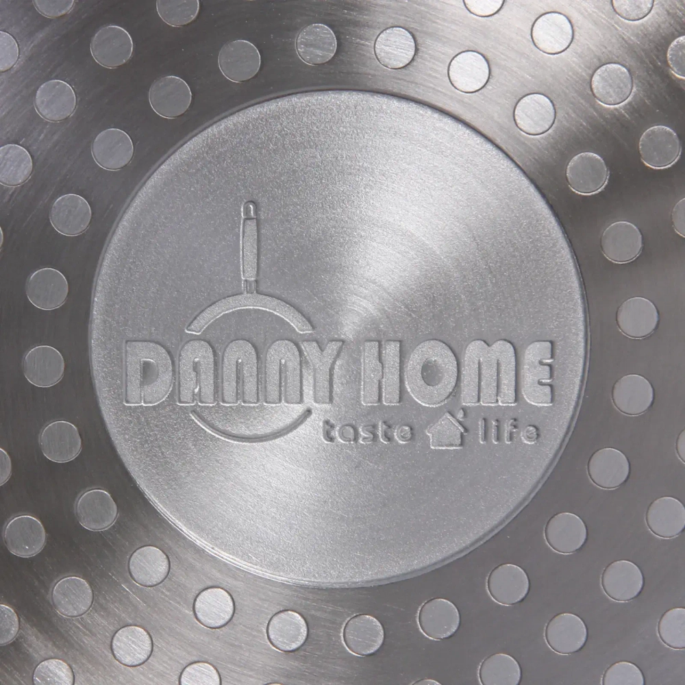 Кастрюля «White Night» 4,5л, стеклянная крышка, 24*10,5см