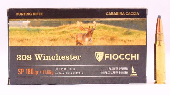 Патрон Fiocсhi кал. 308 Win. 11,66 гр.  SP