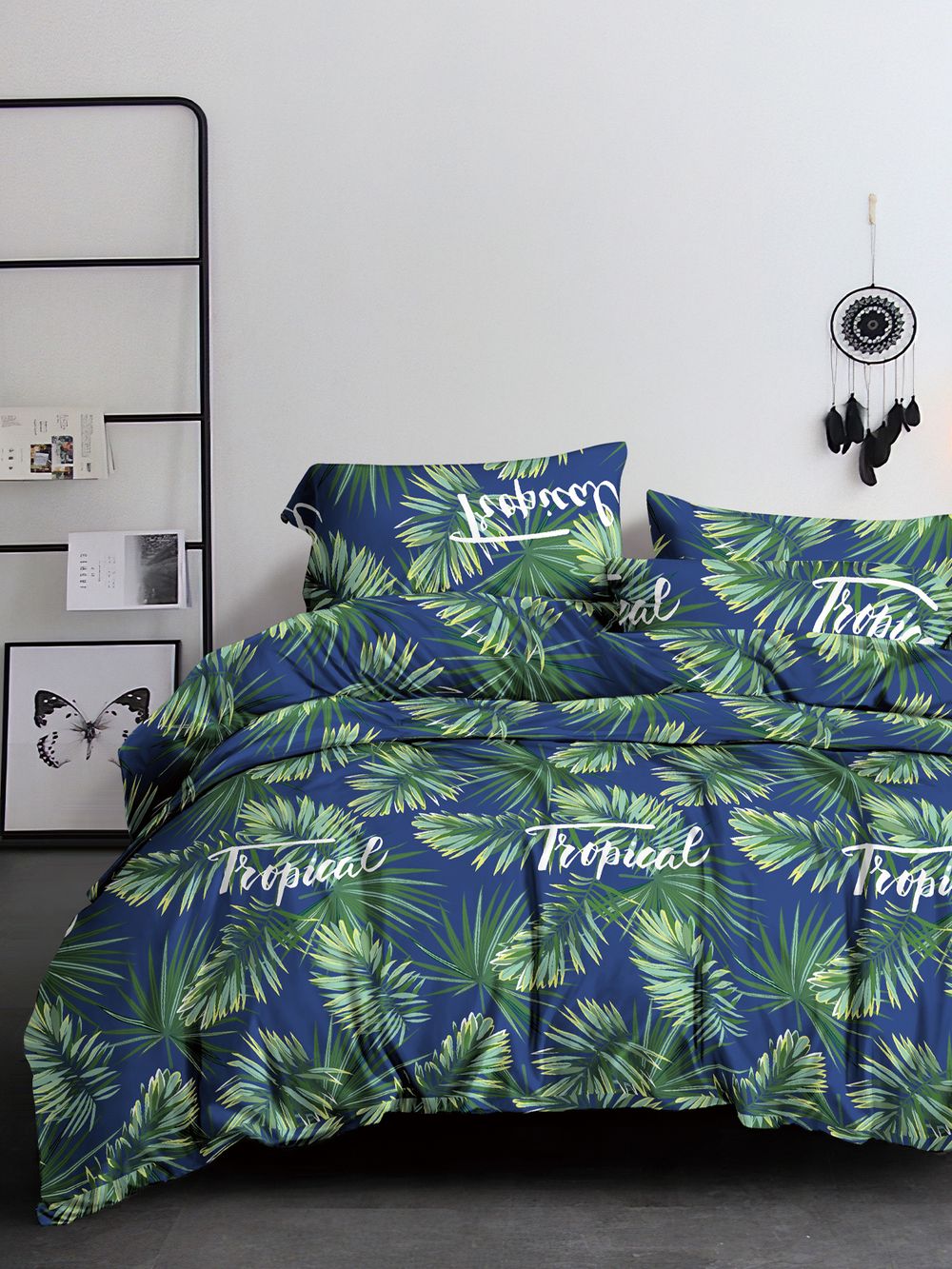 Пододеяльник Полисатин Мечта "Tropical" 2-спальный на молнии 175x215 см