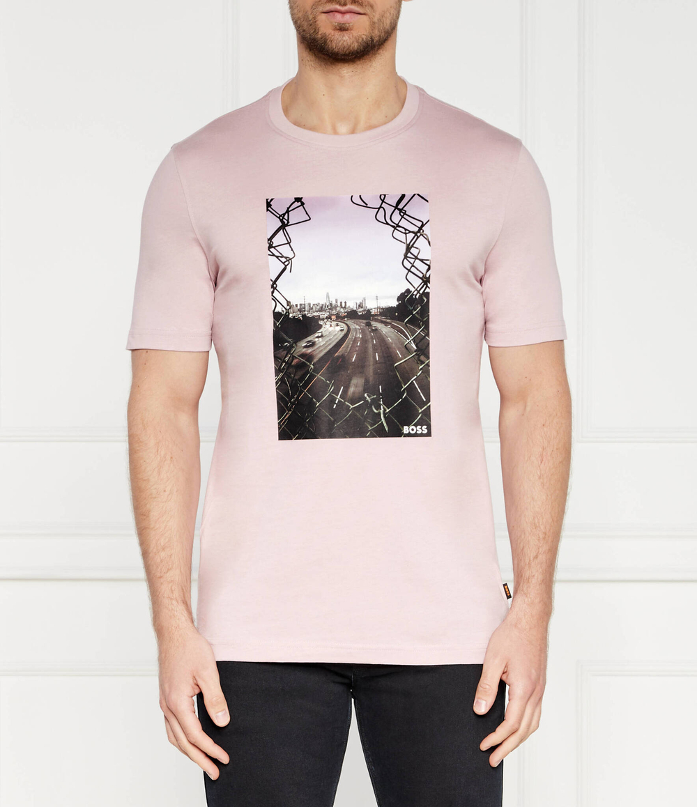 Футболка Urban BOSS ORANGE - пудрово-розовый(50522638)