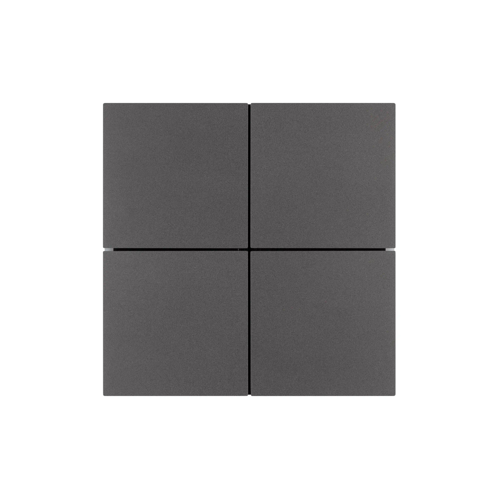 INTELLIGENT ARLIGHT Кнопочная панель KNX-304-23-IN Black (BUS, Frameless) (IARL, IP20 Металл, 2 года) 039663