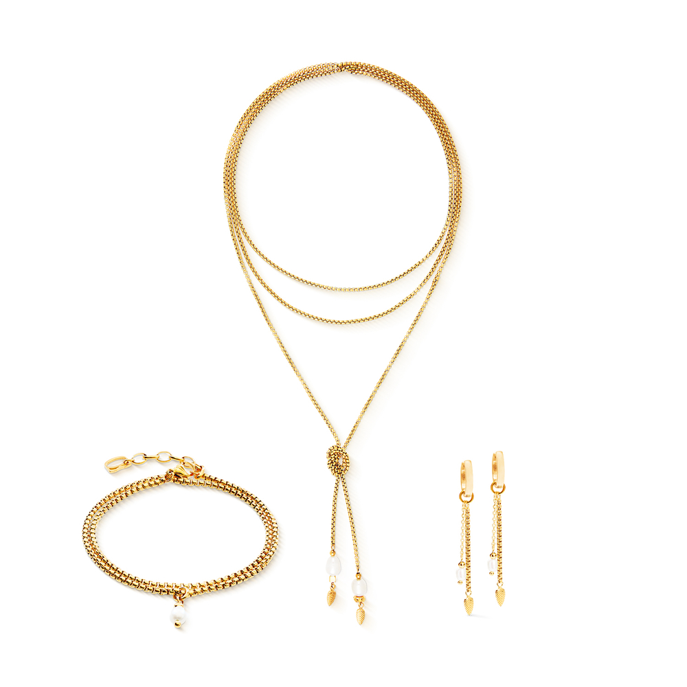 Серьги Coeur de Lion Gold-White 1139/21-1614