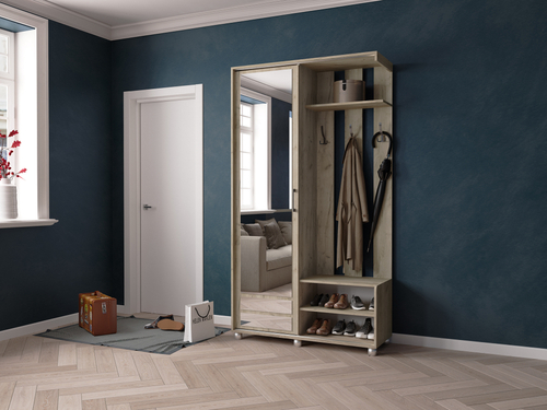 Прихожая Ларго-2 дуб крафт серый ТЭКС