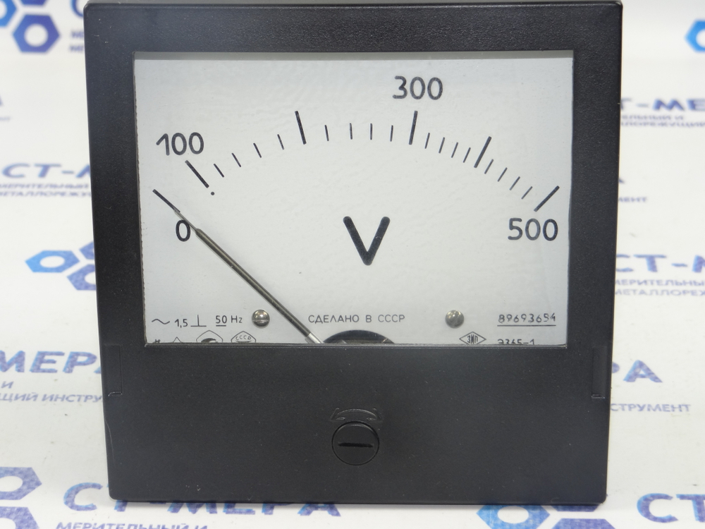 Вольтметр Э365-1 (0-500V)