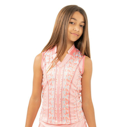 Футболка для девочки теннисная Lucky in Love Patch Me If You Can Flower Patch Tank - melon