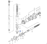 Шестерня верт. вала Suzuki DT20/25/30 (57311-96311-000)