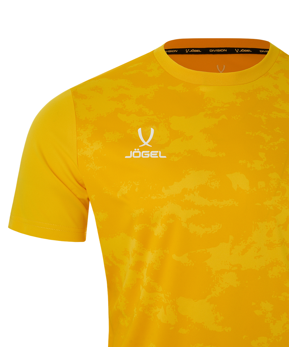 Футболка вратарская DIVISION PerFormDRY SPLASH GK Jersey, желтый, детский