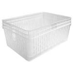 Набор корзинок для хранения 3шт, Прозрачный