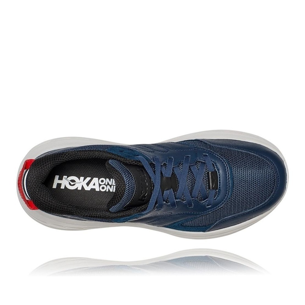 Кроссовки мужские HOKA M BONDI L Moonlit Ocean / Nimbus Cloud