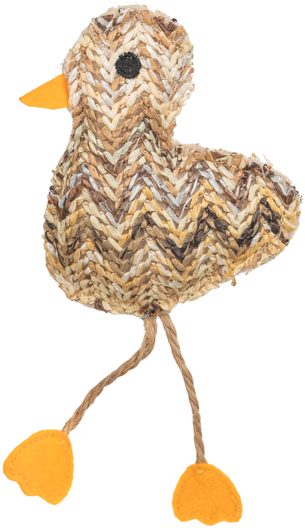 Игрушка для кошки "Утка" с кошачьей мятой, 19 см, Trixie