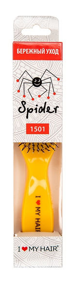 Щетка ILMH "Spider Classic" 1501 желтая глянцевая M