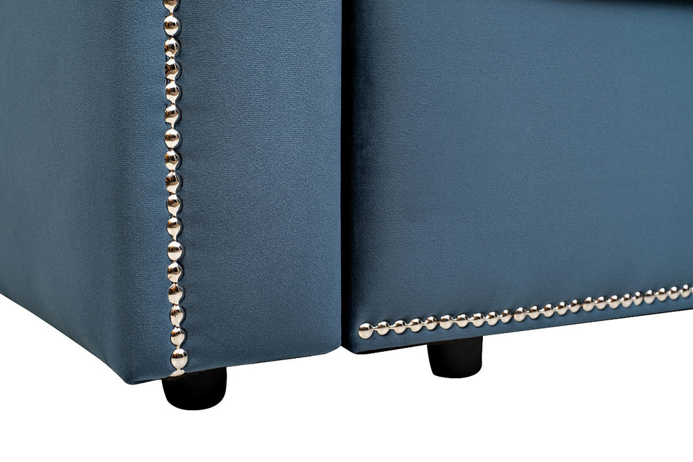 Диван трехместный Mores Garda Decor MORES2K-БИРЮЗА-Bel36