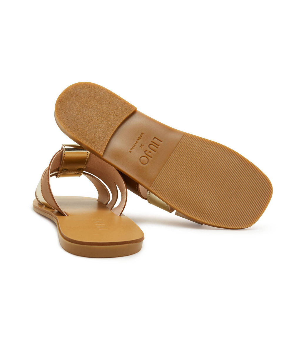 Шлепанцы кожаные saba 08 Liu Jo - коричневый(SA4119 PX488)