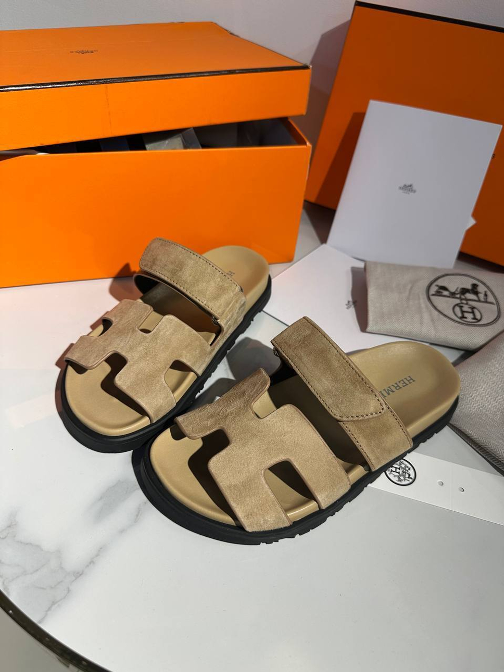 Шлепанцы Hermes