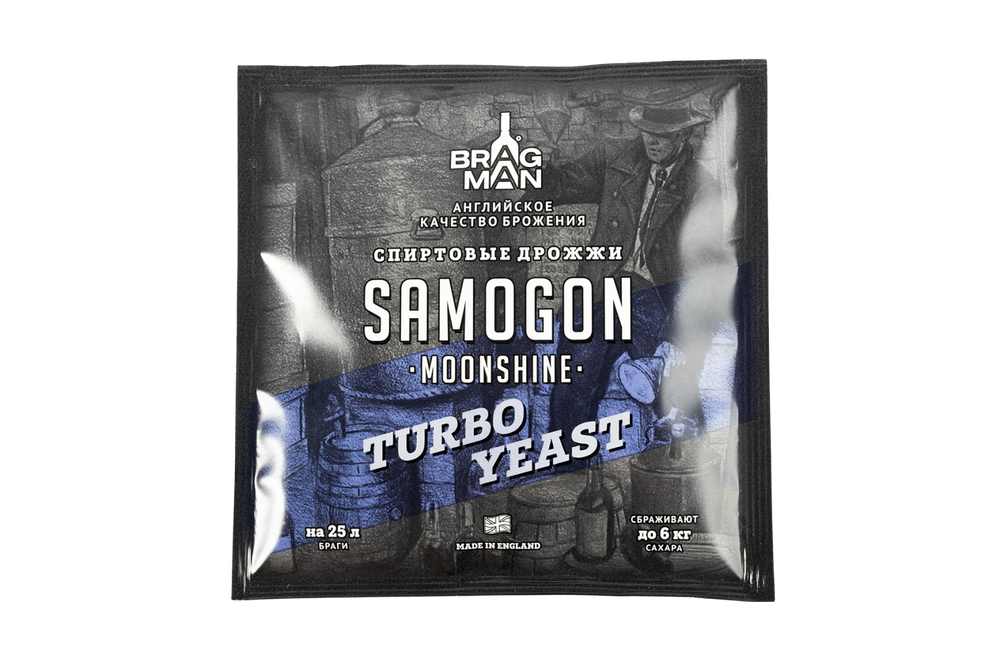 Дрожжи спиртовые Bragman Samogon 70г