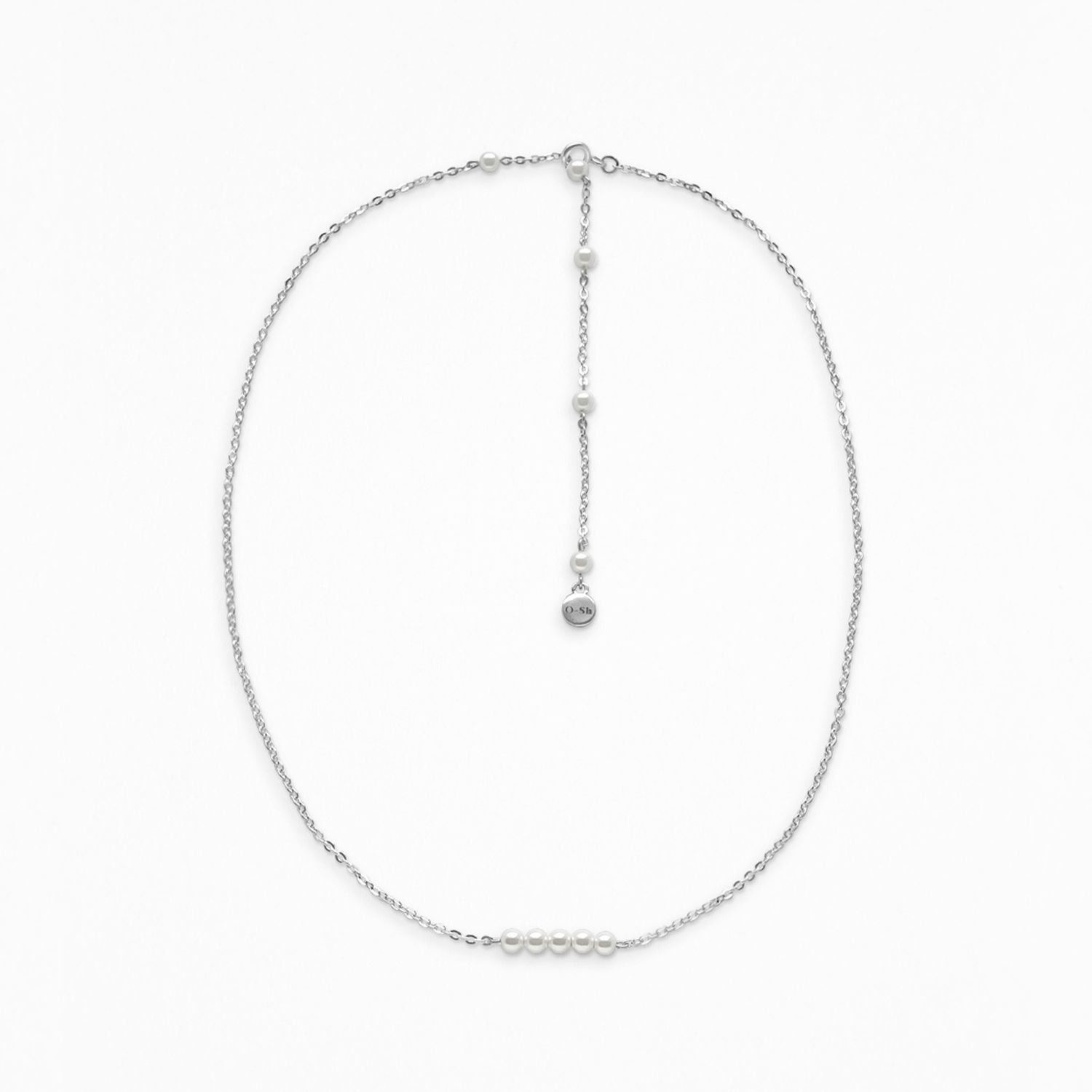 Колье STROKE PEARL NECKLACE