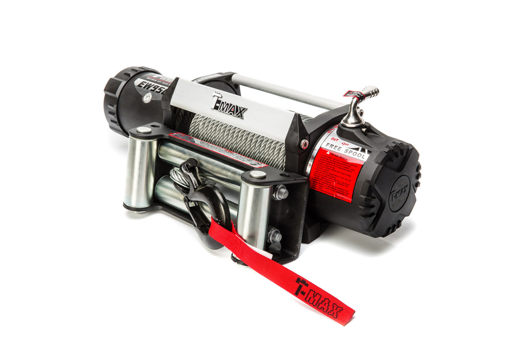 Лебедка автомобильная T-MAX HEW-9500 X-Power (4318кг) электрическая 12В