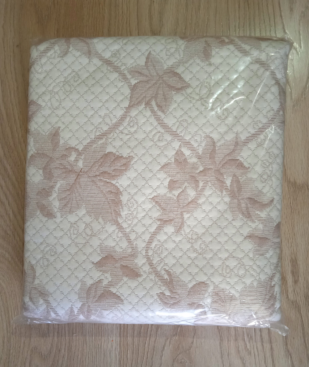 Покрывало жаккардовое двухстороннее Нежность 2656-16 беж,белый 2.0 (180х200)