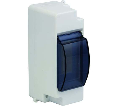 EKF Бокс пластик КМПн 1/2 навесной полистирол возможность опломбир. с дверцей pbm40-nk-2