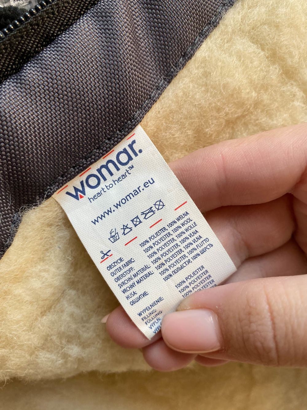 Зимний конверт в коляску Womar, 80