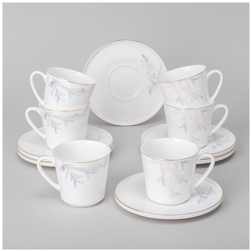 КОФЕЙНЫЙ НАБОР LEFARD "INSPIRATION" ЛАВАНДА НА 6 ПЕР. 12 ПР. 220 МЛ (КОР=4НАБ.)